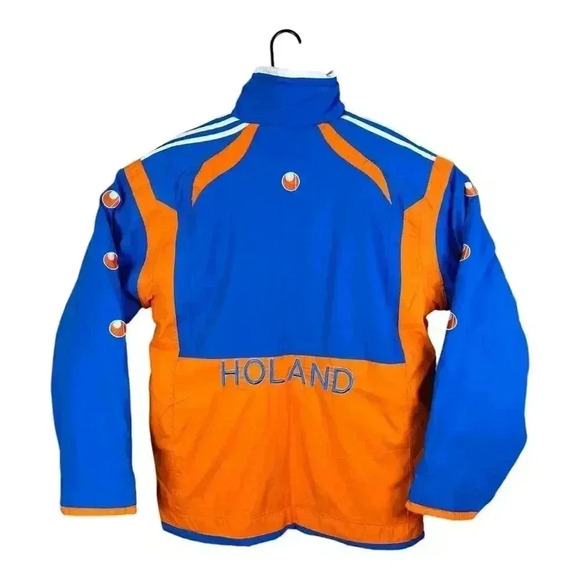 NETHERLANDS UHLSPORT KNVB REVERSIBLE JACKET AND TRACK PANTS TRACK SUIT HOLAND - Picture 12 of 16